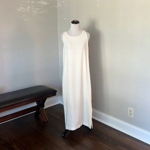 Theory Caidyn Elevate Crepe MIDI Long Dress